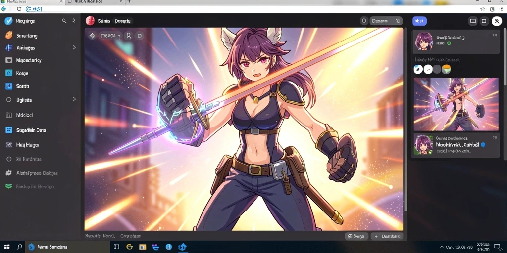 Screenshot menampilkan tampilan awal permainan yang menarik.