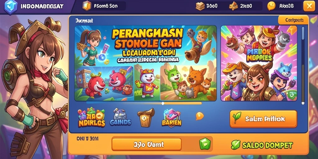 Tampilan antarmuka yang menarik dan mudah digunakan.