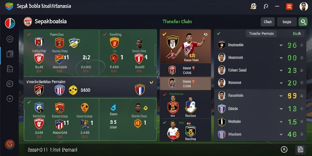 Tampilan menu utama yang menarik dan mudah dinavigasi.