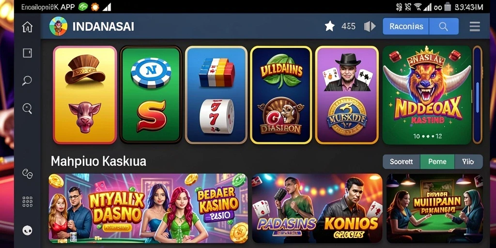 Antarmuka pengguna yang menarik dan mudah dinavigasi.