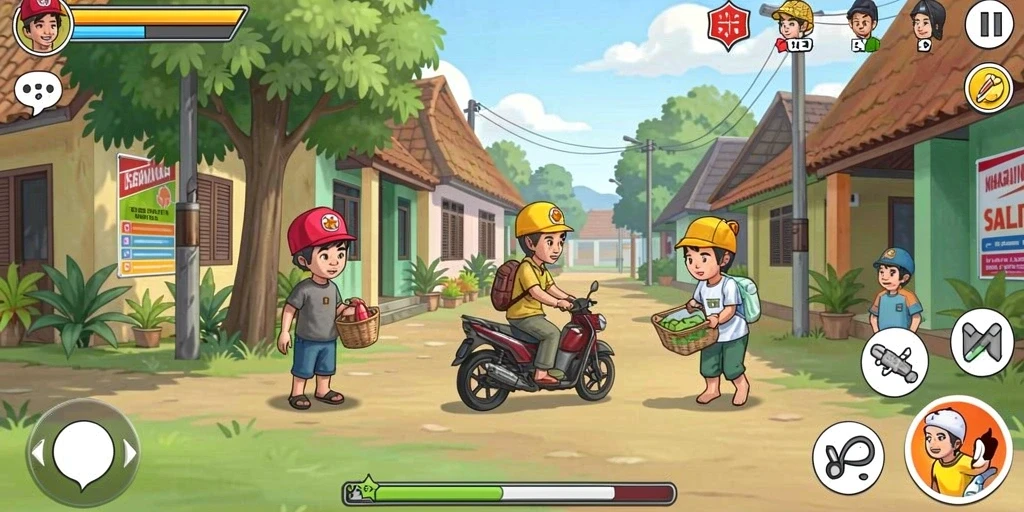 Tampilan antarmuka yang intuitif dan menarik.