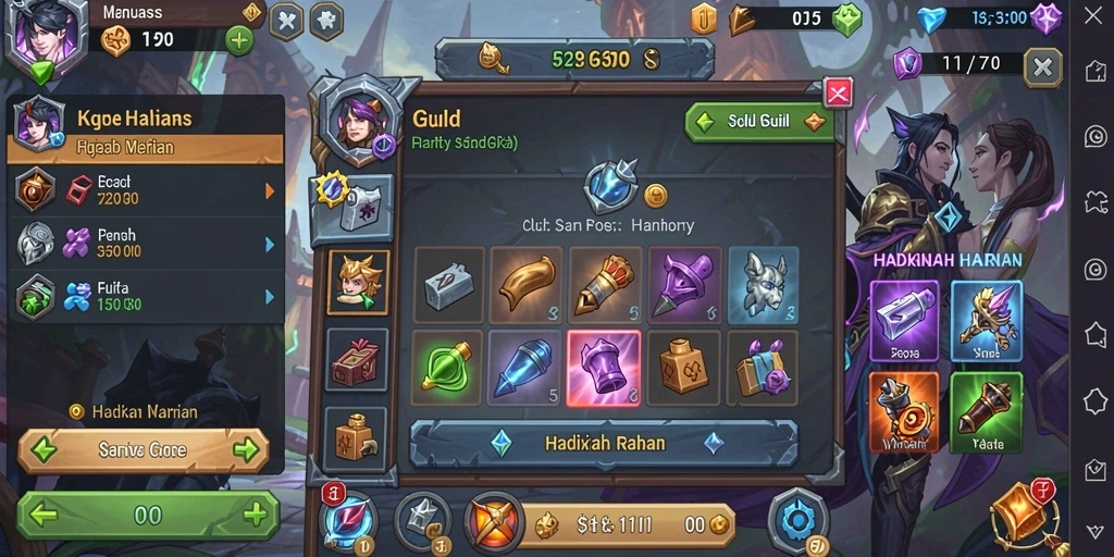 Screenshot aplikasi JIN33 dengan grafik yang menawan.