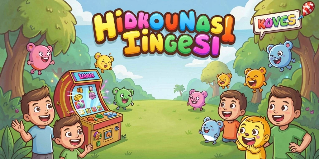 Tampilan awal KINGSLOT yang menarik dan mengundang.