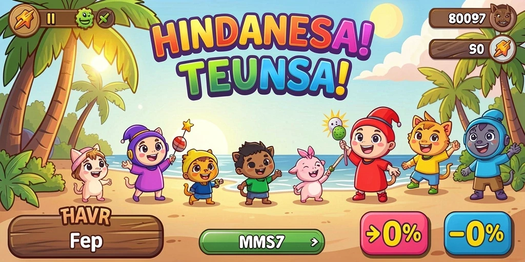 Tampilan awal yang menarik dan mudah dinavigasi.