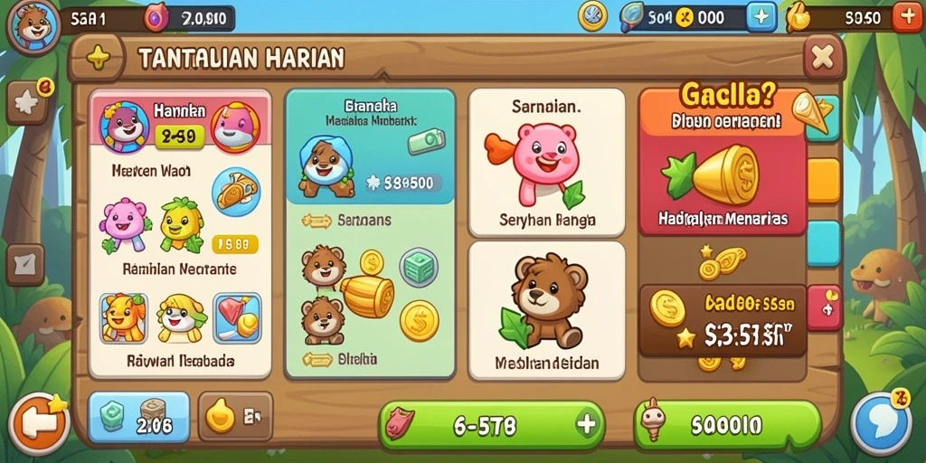 Tampilan antarmuka MARIATOGEL yang modern dan atraktif.