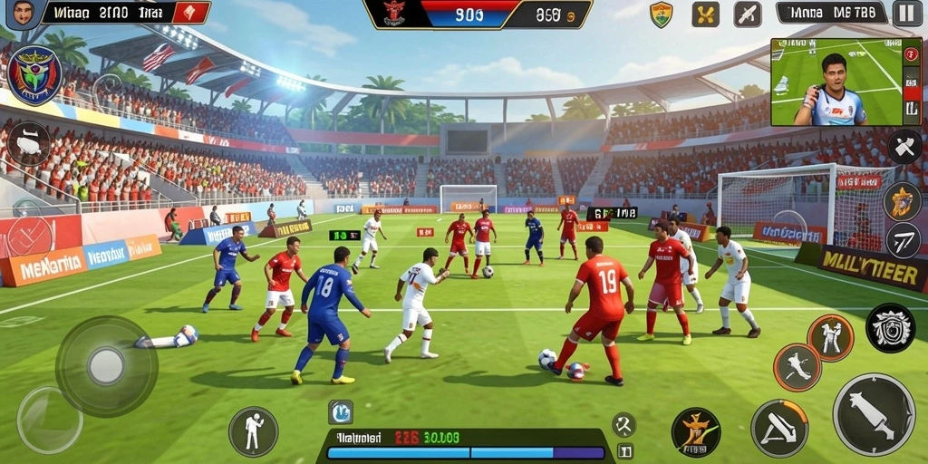 Screenshot menampilkan aksi karakter dalam petualangan.