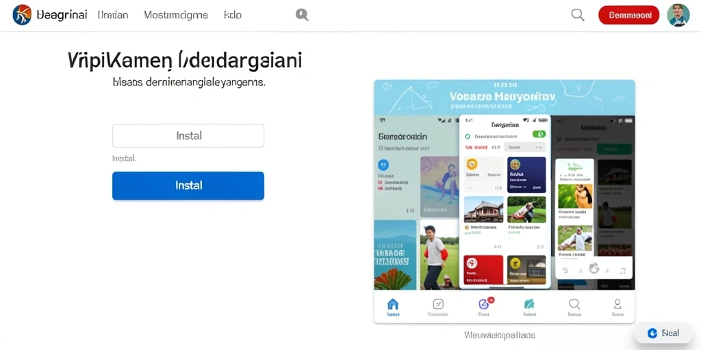 Tampilan antarmuka yang intuitif dan menarik.
