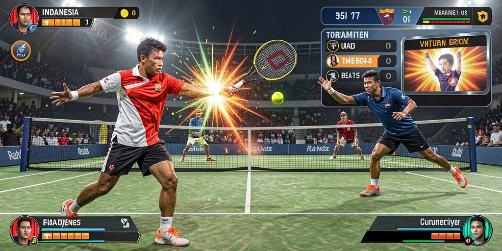 Tampilan awal aplikasi yang menarik.