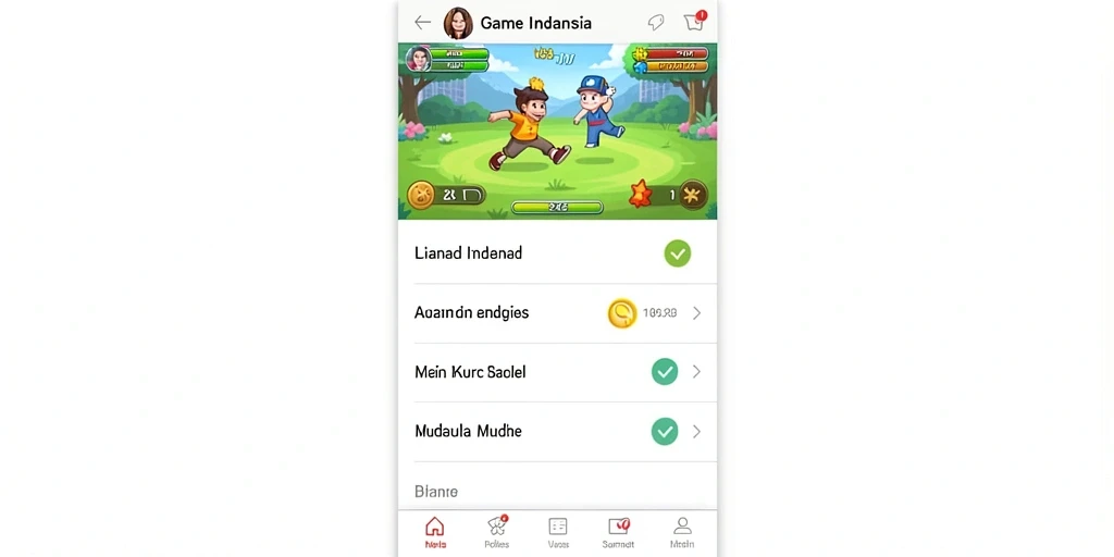 Tampilan awal aplikasi SATRIA123 yang menarik.