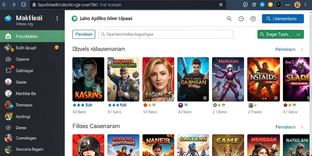 Tampilan antarmuka SLOT99BET yang modern dan user-friendly.