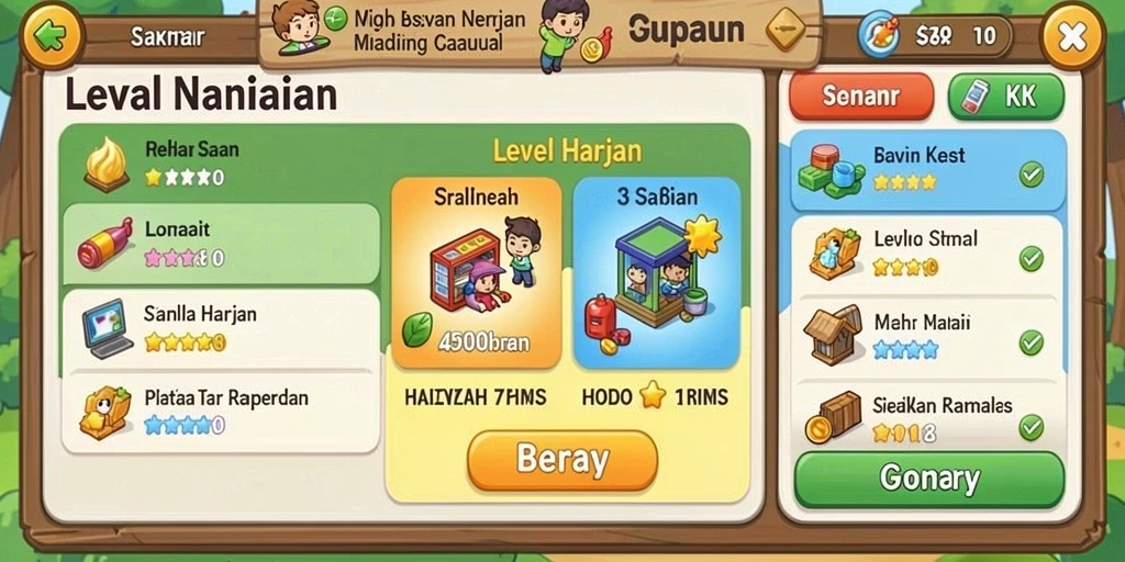 Tampilan antarmuka yang mudah dinavigasi.